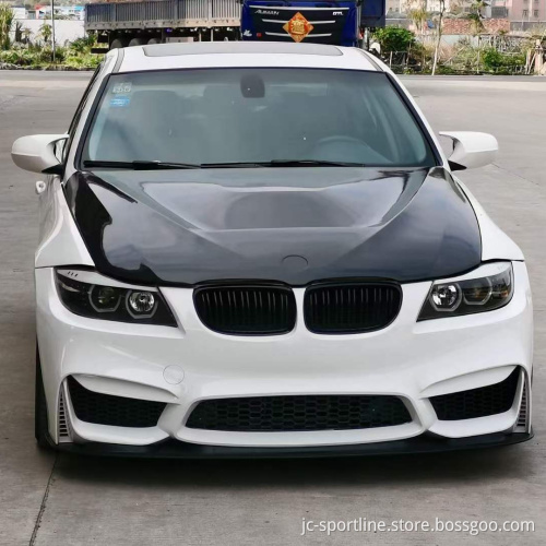 Carbon Fiber Engine Hood Bonnet for BMW E90 LCI 2009-2011